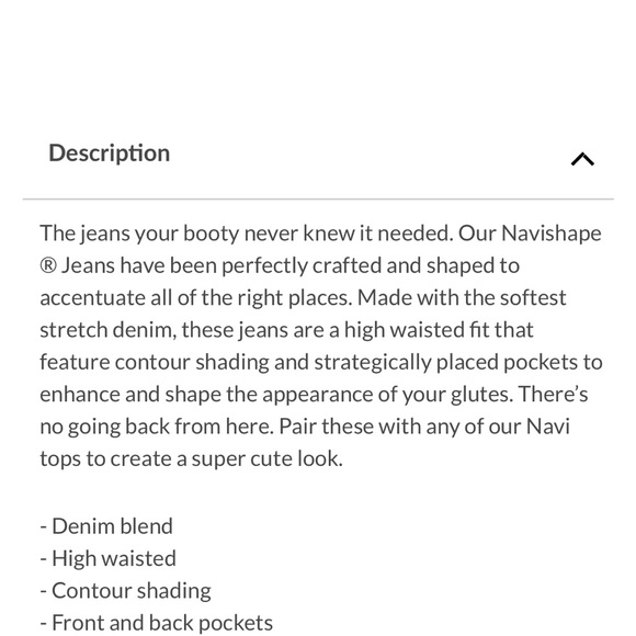 NGVT Navishape black ripped jeans LIKE NEW - Picture 8 of 8